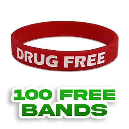 Custom Debossed Colorfilled Silicone Wristbands
