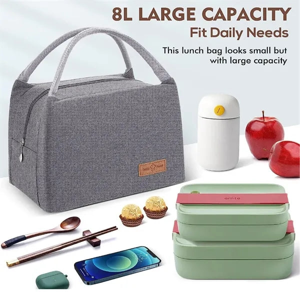 Waterproof Work School Picnic Insulated Cooler Lunch Bag