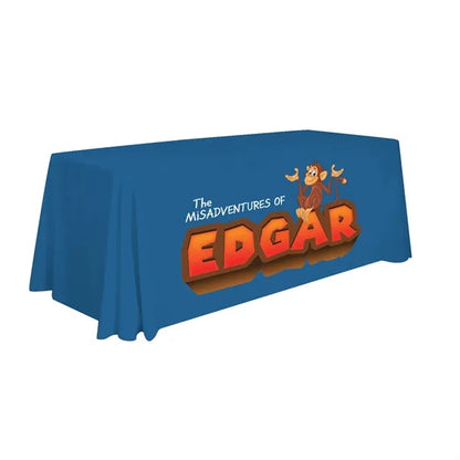 6' LazerLine 4-Sided Throw Full-Color Front Only
