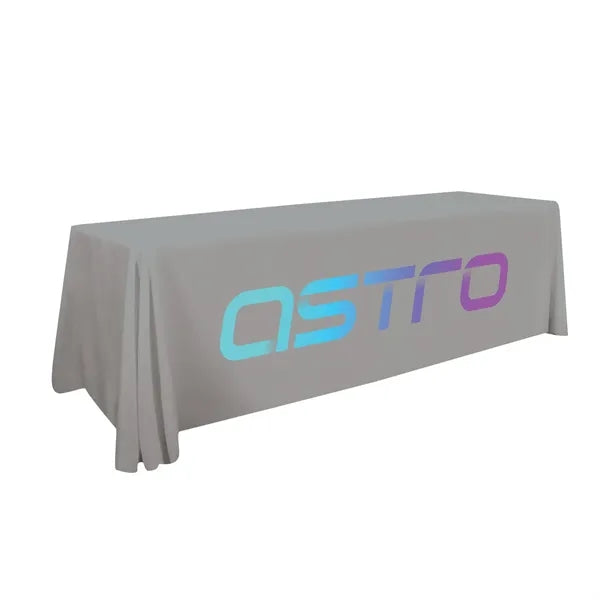 8'  LazerLine 3-Sided Throw Full-Color Front Only