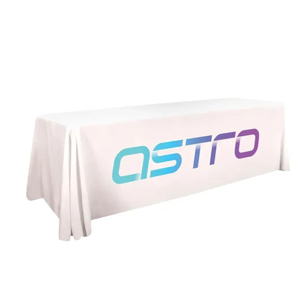 8'  LazerLine 3-Sided Throw Full-Color Front Only