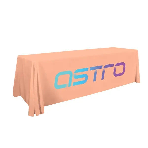 8'  LazerLine 3-Sided Throw Full-Color Front Only