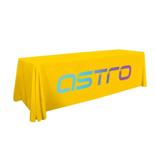 8'  LazerLine 3-Sided Throw Full-Color Front Only