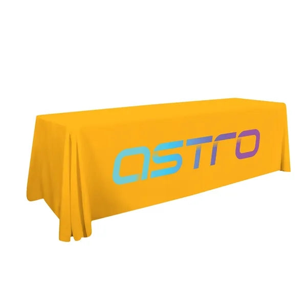 8'  LazerLine 3-Sided Throw Full-Color Front Only