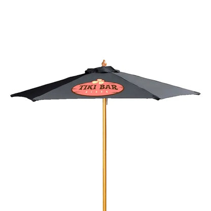 7' Wood Market Umbrella Kit (1 Imprints)
