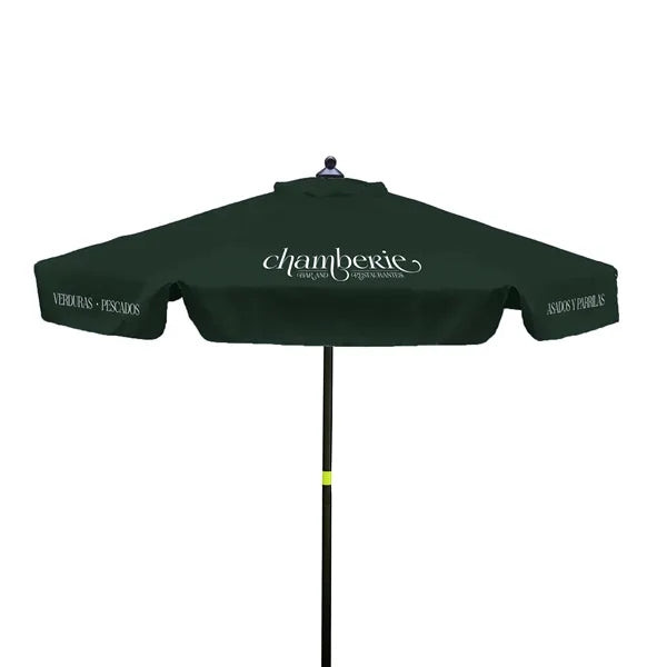 7' Steel Market Umbrella Kit With Valance (6 Imprints)