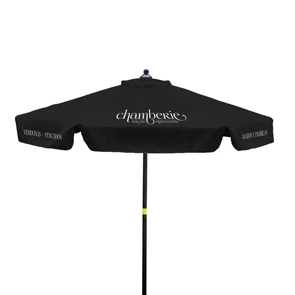 7' Steel Market Umbrella Kit With Valance (6 Imprints)