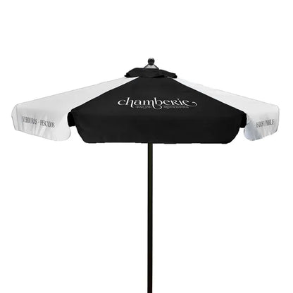 7' Steel Market Umbrella Kit With Valance (6 Imprints)