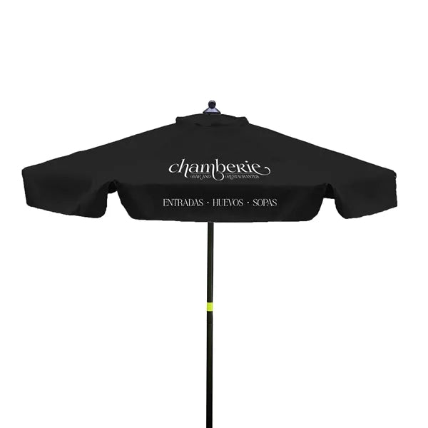 7' Steel Market Umbrella Kit With Valance (2 Imprints)