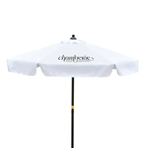 7' Steel Market Umbrella Kit With Valance (1 Imprint)