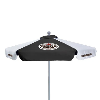 7' Deluxe Market Umbrella Kit With Valance (6 Imprints)