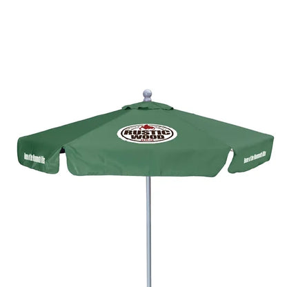 7' Deluxe Market Umbrella Kit With Valance (6 Imprints)
