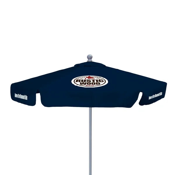 7' Deluxe Market Umbrella Kit With Valance (6 Imprints)