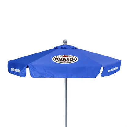 7' Deluxe Market Umbrella Kit With Valance (6 Imprints)