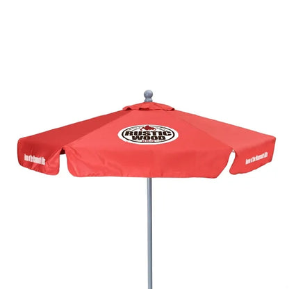 7' Deluxe Market Umbrella Kit With Valance (6 Imprints)