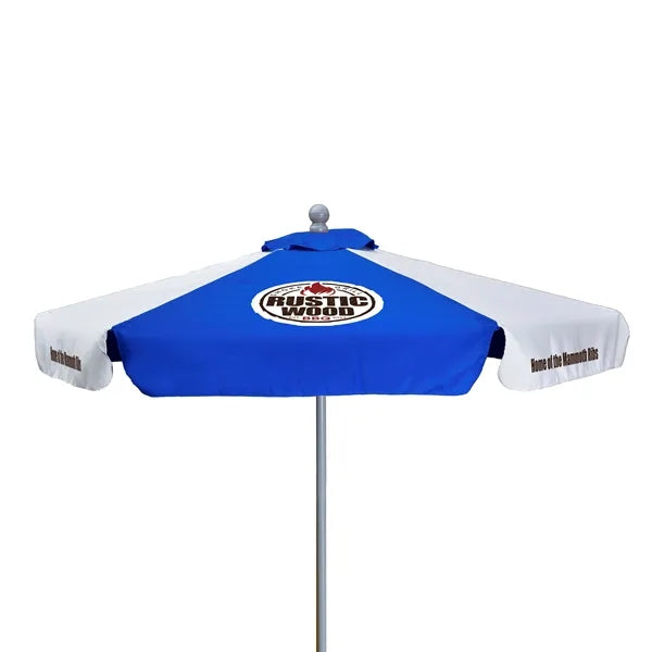 7' Deluxe Market Umbrella Kit With Valance (6 Imprints)