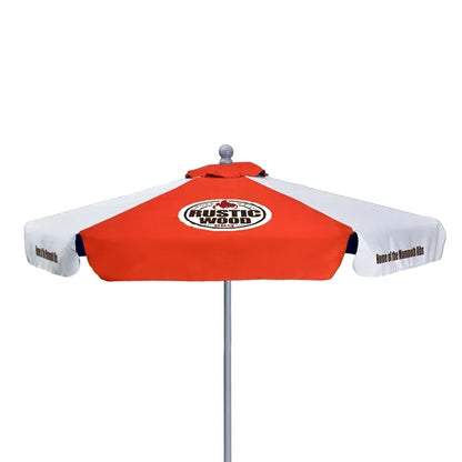 7' Deluxe Market Umbrella Kit With Valance (6 Imprints)