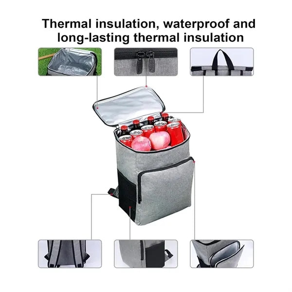 Insulated Backpack Waterproof Leakproof Cooler Bag