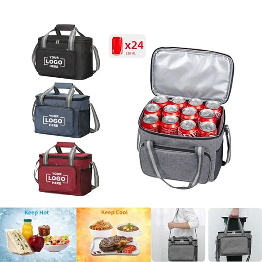 15L Leakproof Thickened Insulated Cooler Lunch Bag