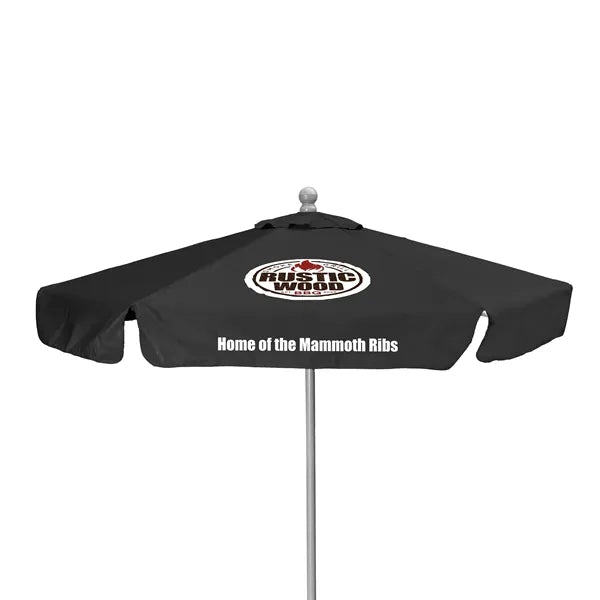 7' Deluxe Market Umbrella Kit With Valance (2 Imprints)