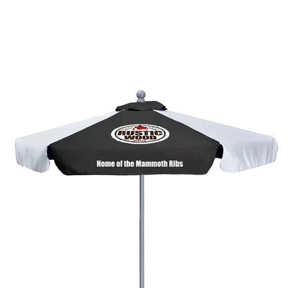 7' Deluxe Market Umbrella Kit With Valance (2 Imprints)