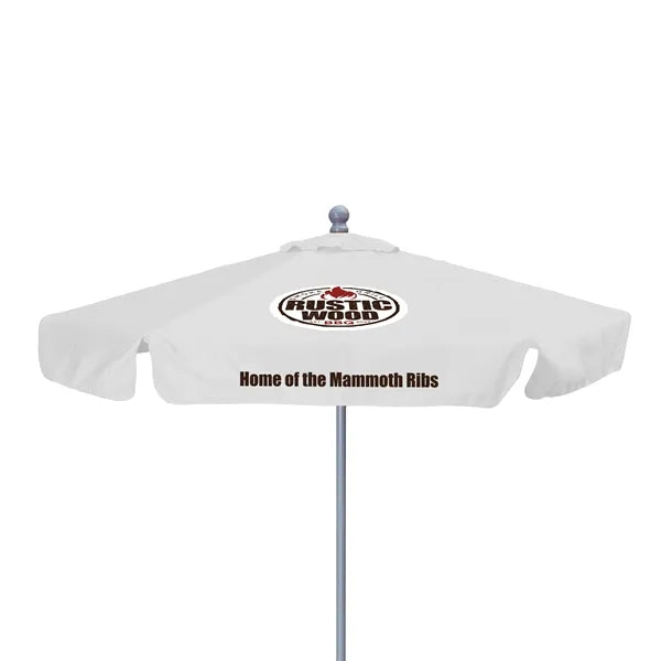 7' Deluxe Market Umbrella Kit With Valance (2 Imprints)