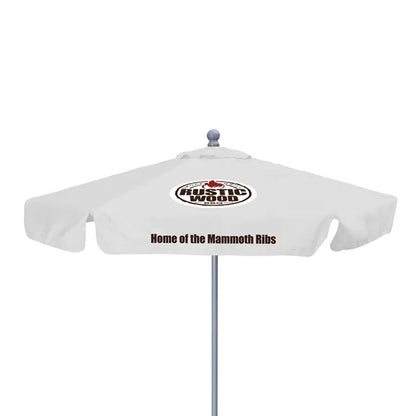 7' Deluxe Market Umbrella Kit With Valance (2 Imprints)
