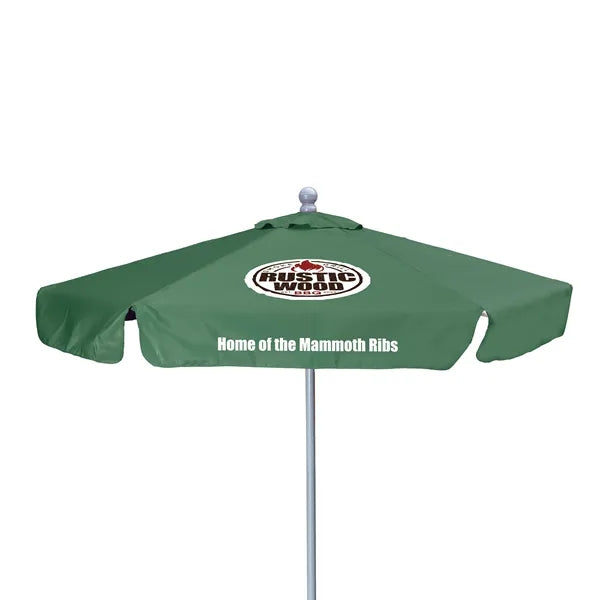 7' Deluxe Market Umbrella Kit With Valance (2 Imprints)