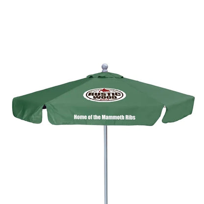 7' Deluxe Market Umbrella Kit With Valance (2 Imprints)