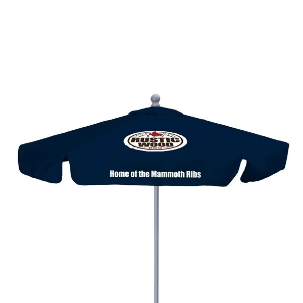 7' Deluxe Market Umbrella Kit With Valance (2 Imprints)