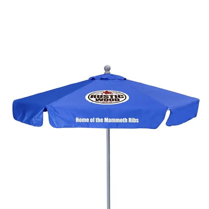 7' Deluxe Market Umbrella Kit With Valance (2 Imprints)