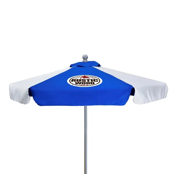7' Deluxe Market Umbrella Kit With Valance (1 Imprint)