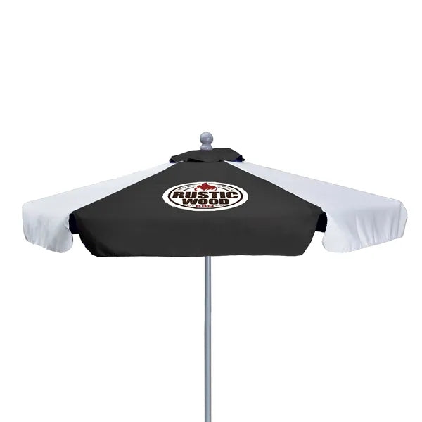 7' Deluxe Market Umbrella Kit With Valance (1 Imprint)