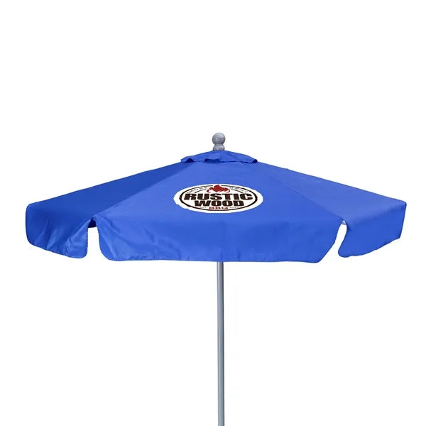 7' Deluxe Market Umbrella Kit With Valance (1 Imprint)