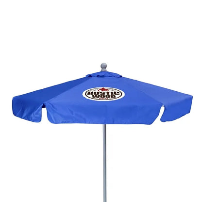 7' Deluxe Market Umbrella Kit With Valance (1 Imprint)