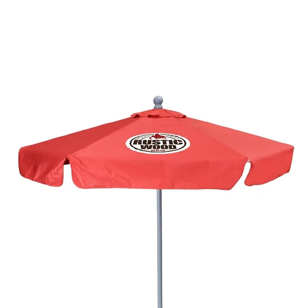 7' Deluxe Market Umbrella Kit With Valance (1 Imprint)