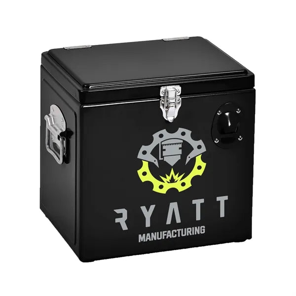 Metal Party Cooler, Front Imprint