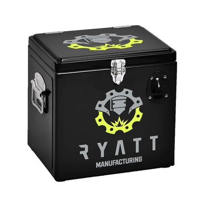 Metal Party Cooler, Front & Top Imprint