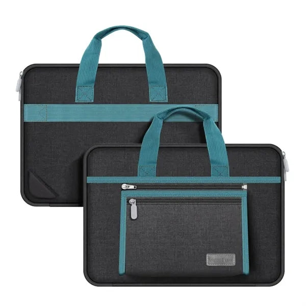 Laptop Carrying Case with Detachable Front Pocket