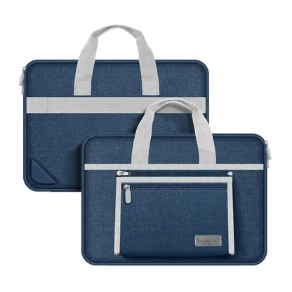 Laptop Carrying Case with Detachable Front Pocket