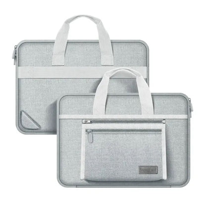Laptop Carrying Case with Detachable Front Pocket