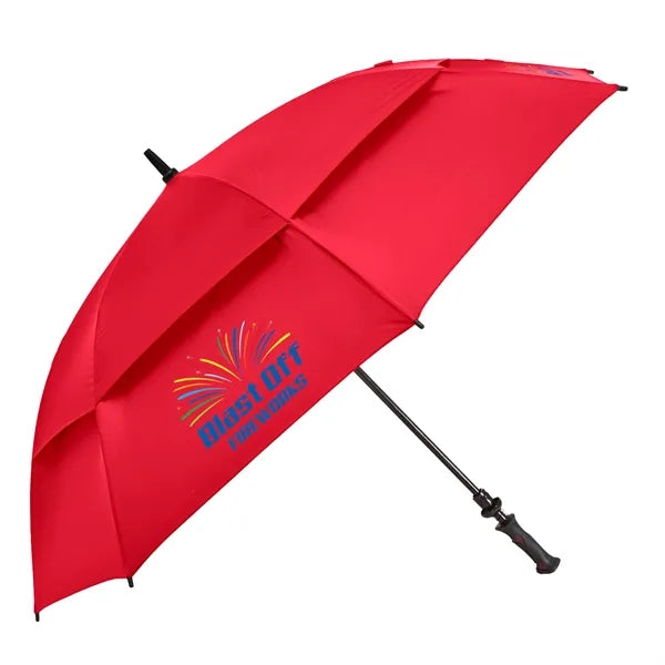Auto Challenger Golf Umbrella Full-Color Imprint 4 Panel