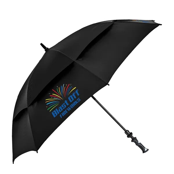 Auto Challenger Golf Umbrella Full-Color Imprint 4 Panel