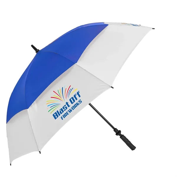 Auto Challenger Golf Umbrella Full-Color Imprint 4 Panel