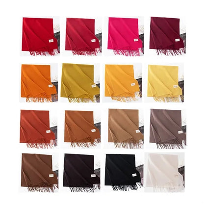 Soft Cashmere Pashmina Solid Shawl Wrap Scarf