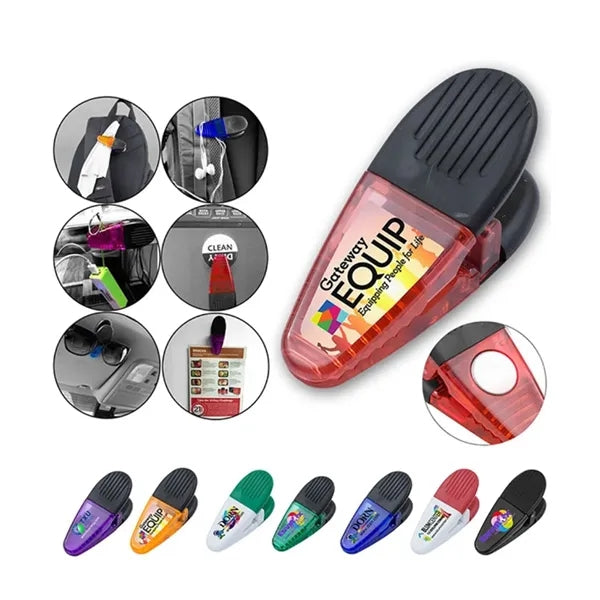 Magnetic Clip Memo Holder with Refrigerator Magnets