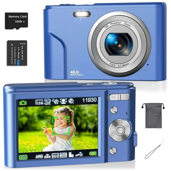 1080P Digital Camera for Kids Adults