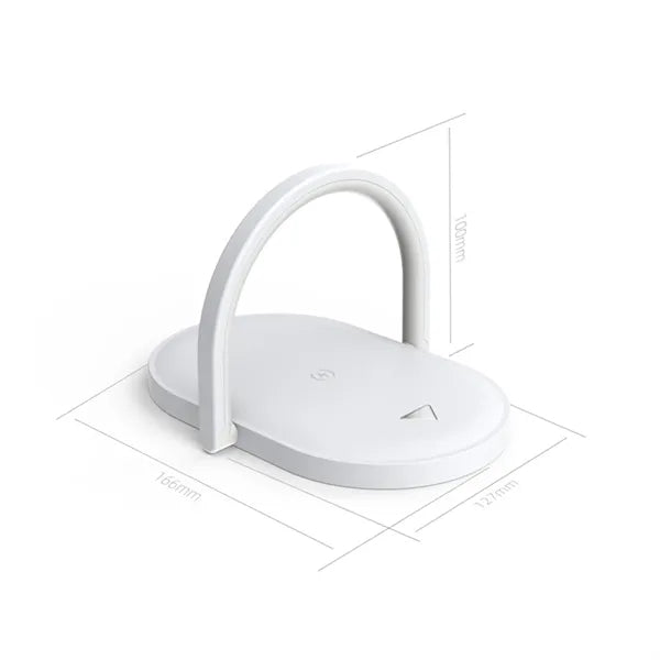 Wireless Night Light Foldable Phone Holder 15W Fast Charger