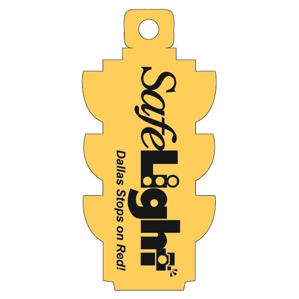 Stoplight Shaped Key Card