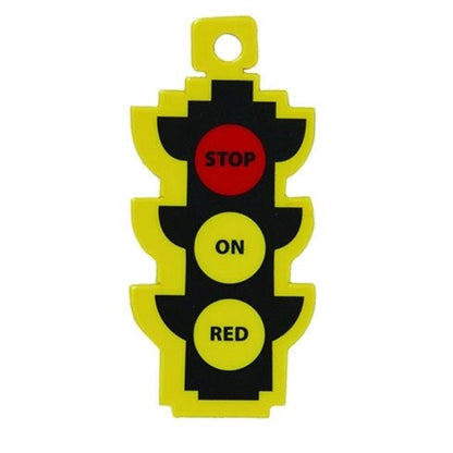 Stoplight Shaped Key Card